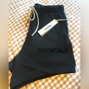 Essentials Charcoal Gray Shorts